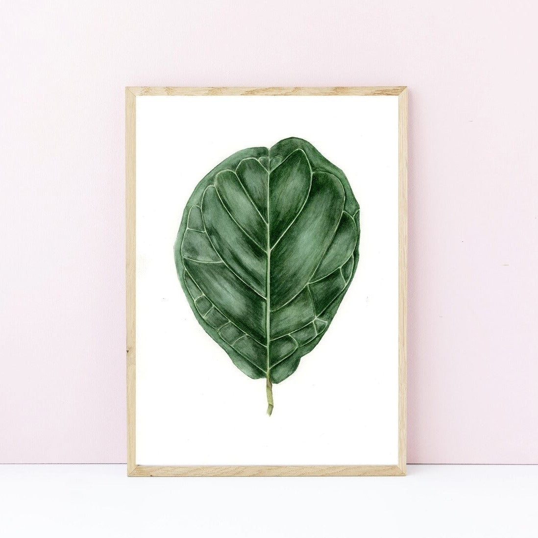 Fiddle Leaf Fig Print Print Plant Folk Store 