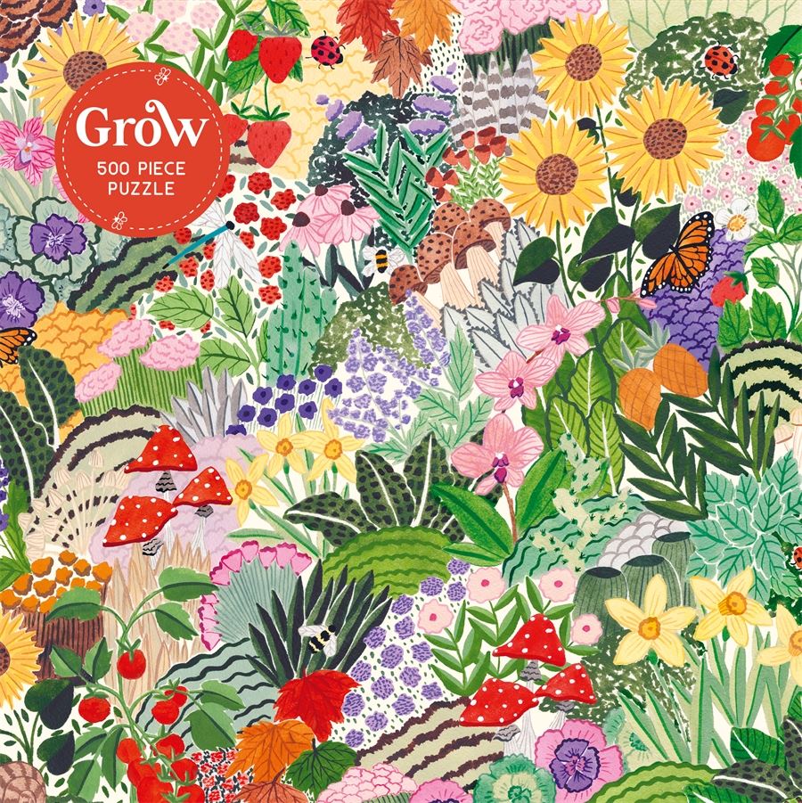 Grow 500 Piece Jigsaw Puzzle Jigsaw Puzzle Beaglier Books 