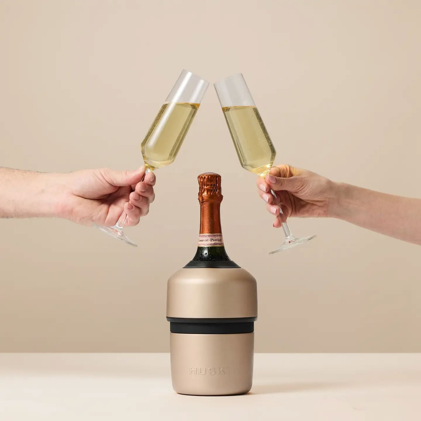 Huski Champagne Cooler - Black Champagne Cooler Huski 