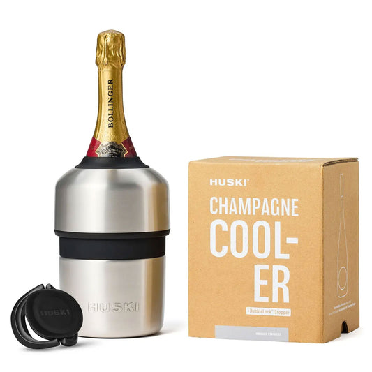 Huski Champagne Cooler - Brushed Stainless Champagne Cooler Huski 