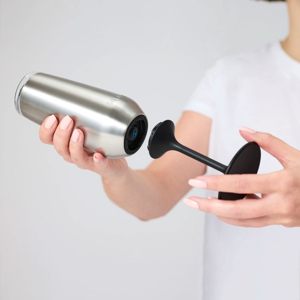 Huski Champagne Flute - Brushed Stainless Champagne Flute Huski 