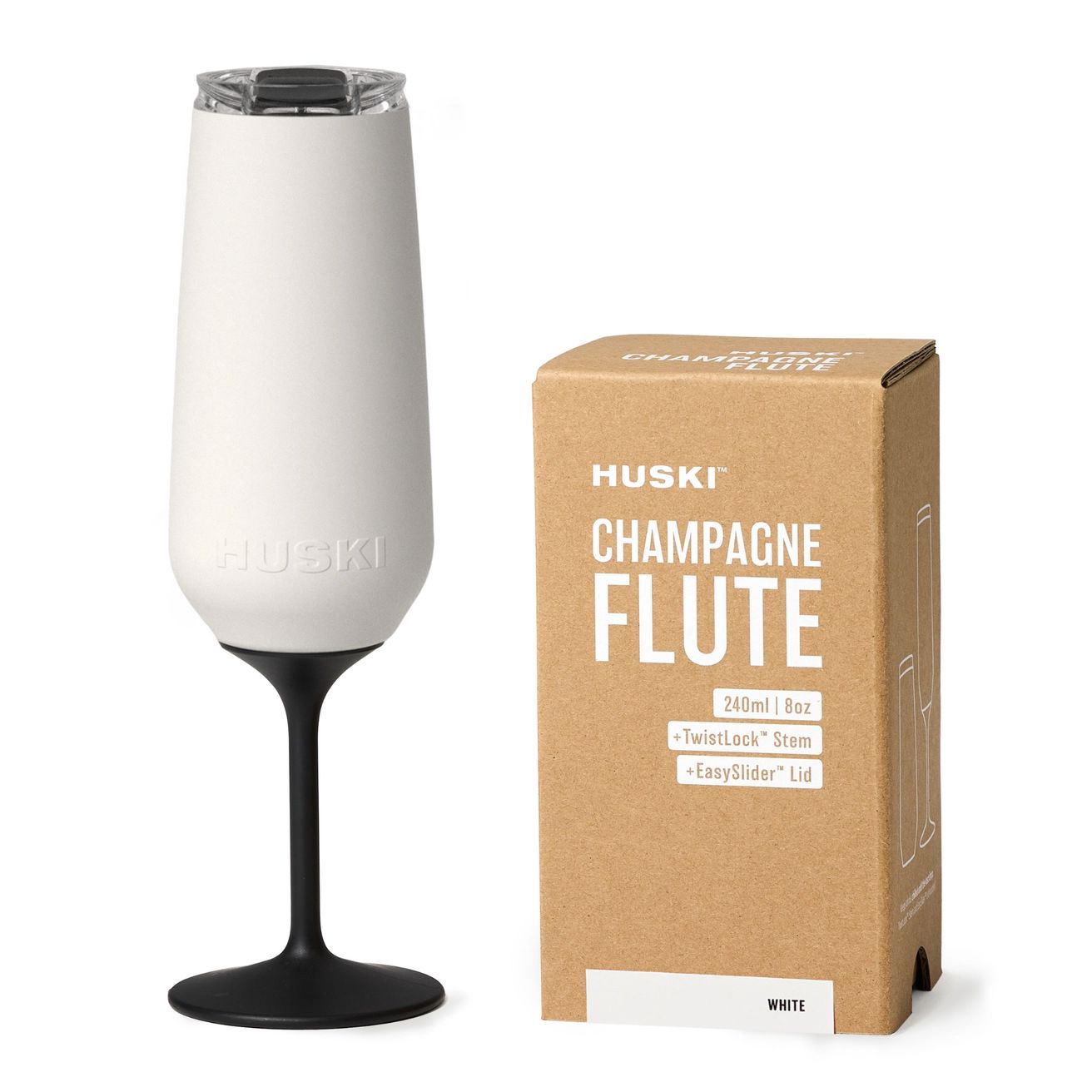 Huski Champagne Flute - White Champagne Flute Huski 