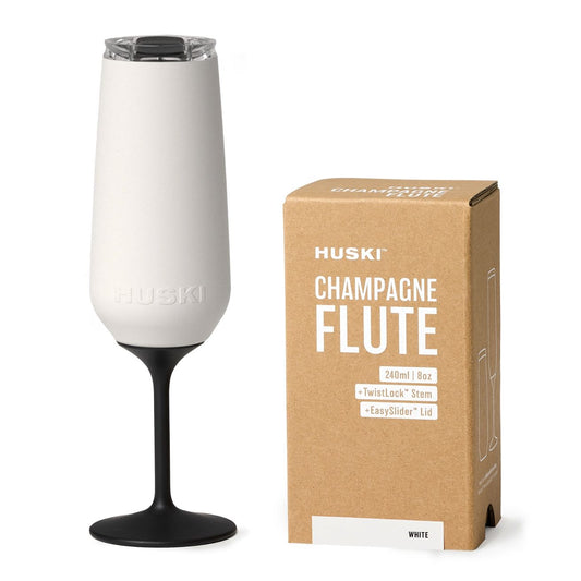 Huski Champagne Flute - White Champagne Flute Huski 
