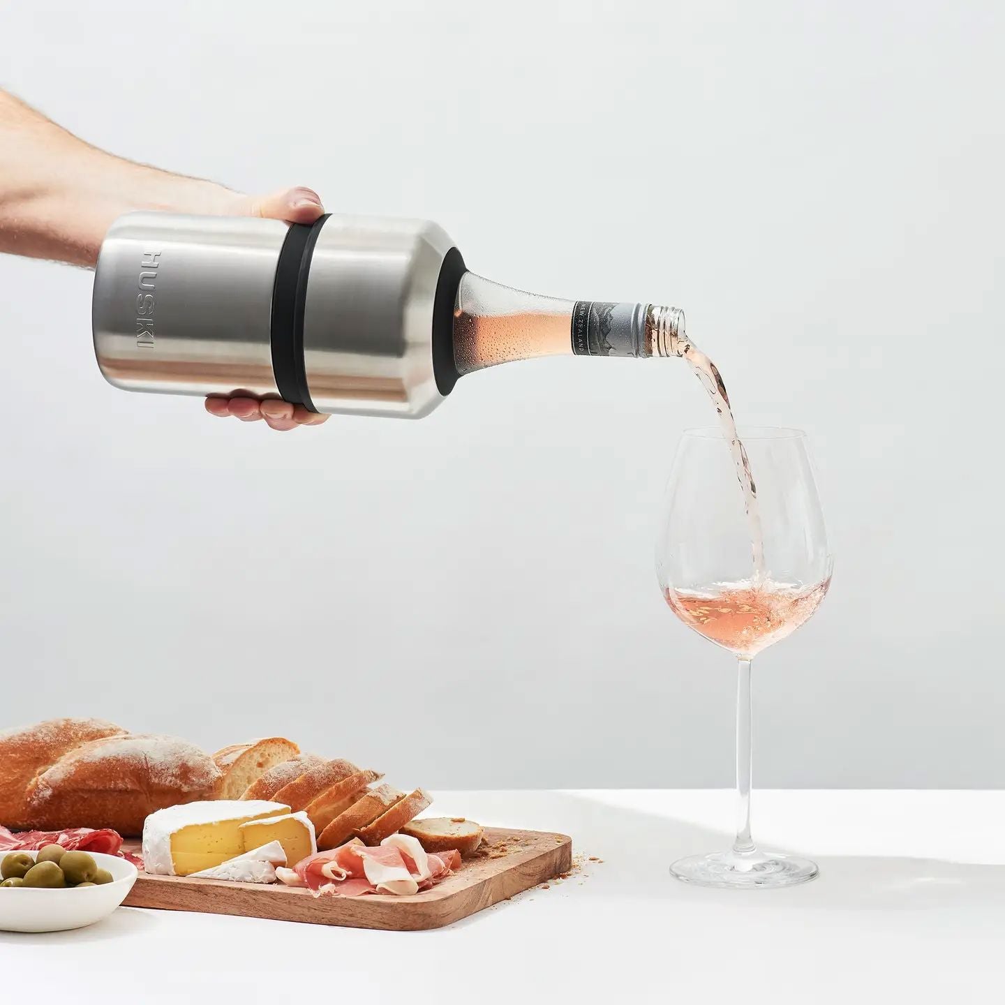 Huski Wine Cooler - Brushed Stainless Wine Cooler Huski 