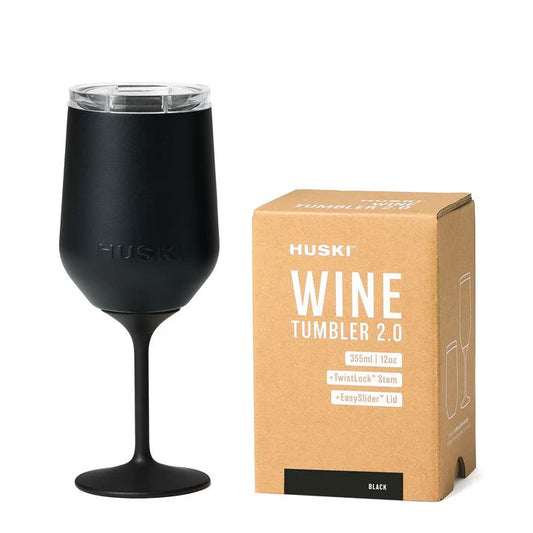 Huski Wine Tumbler - Black Wine Tumbler Huski 