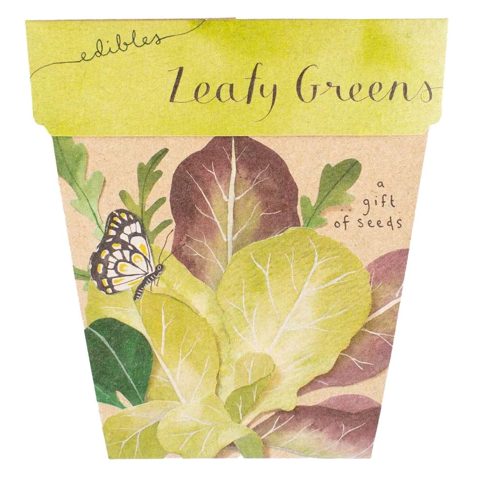 Leafy Greens Gift of Seeds Seeds Sow 'n Sow 