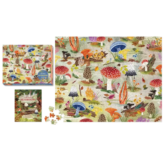 Mushrooms 500 Piece Jigsaw Puzzle