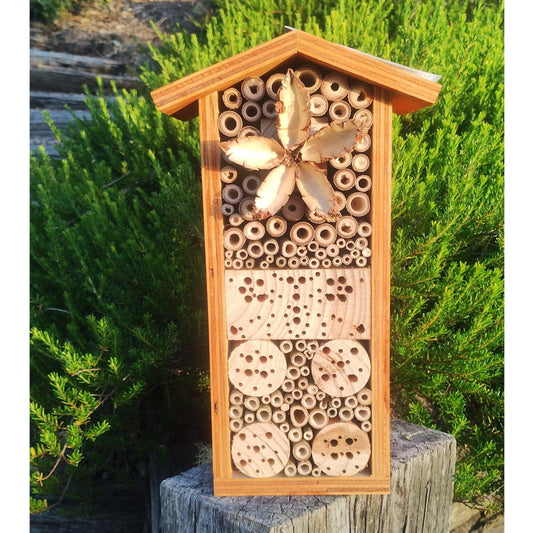 Native Bee Hotel - Large Bee Hotel Solitary Bees 
