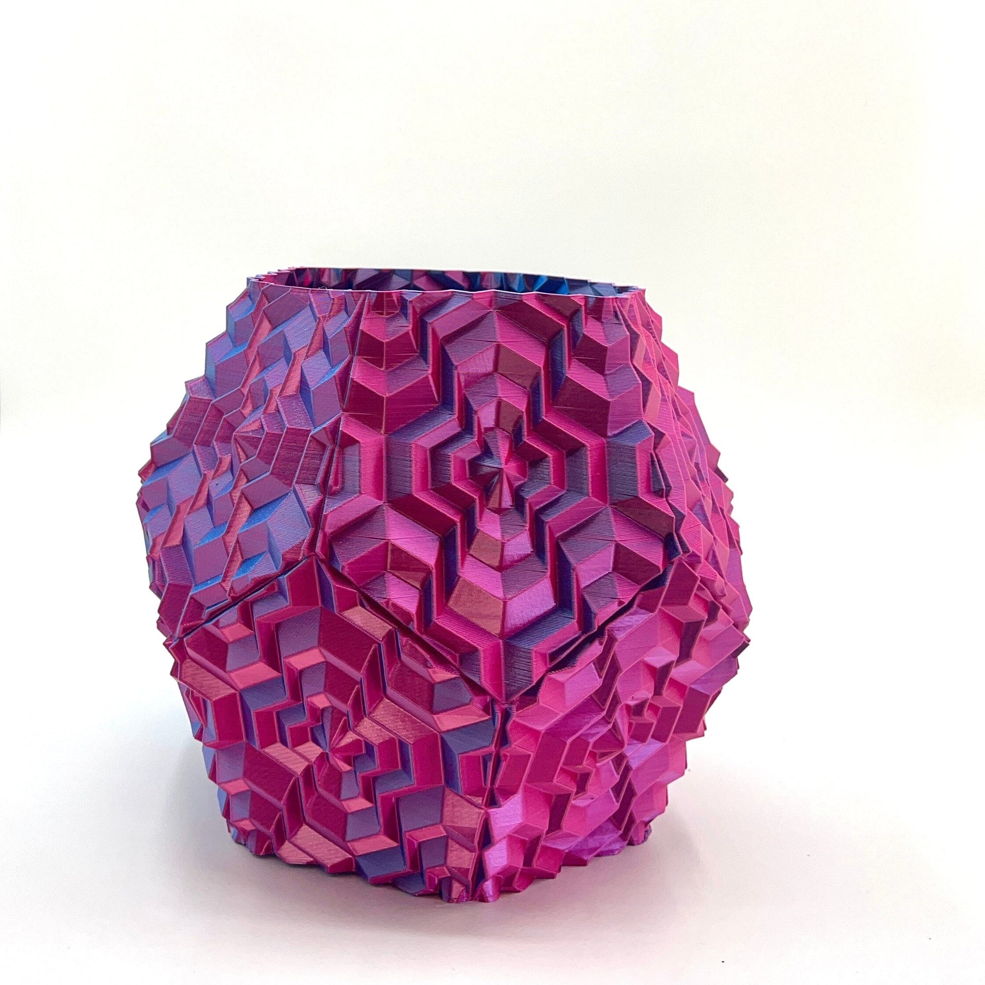 Noa Vase Bicolor - Blue & Pink simple My Store 