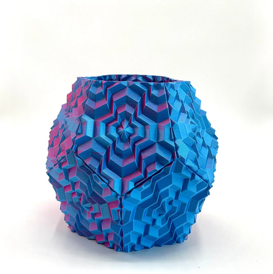 Noa Vase Bicolor - Blue & Pink simple My Store 