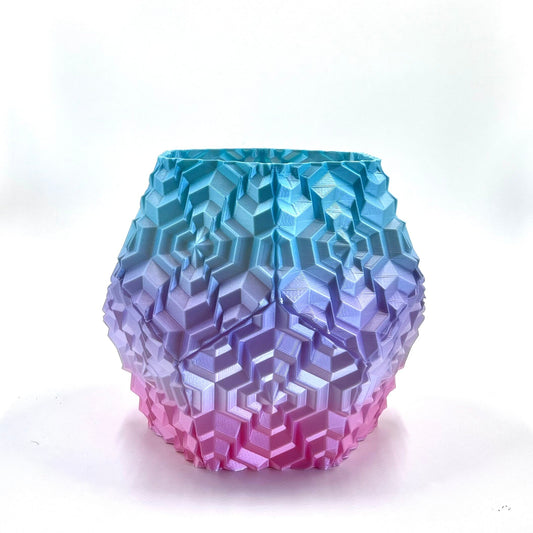 Noa Vase Rainbow (Blue, Purple & Pink) simple My Store 