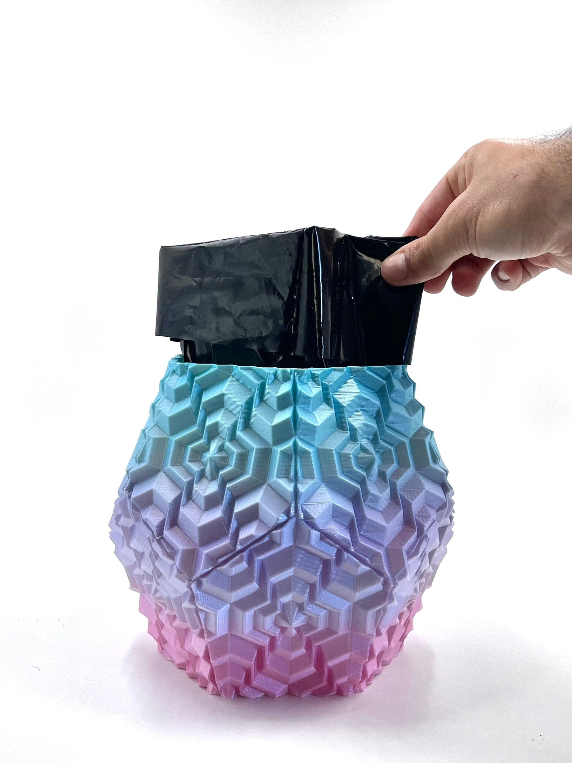 Noa Vase Rainbow (Blue, Purple & Pink) simple My Store 