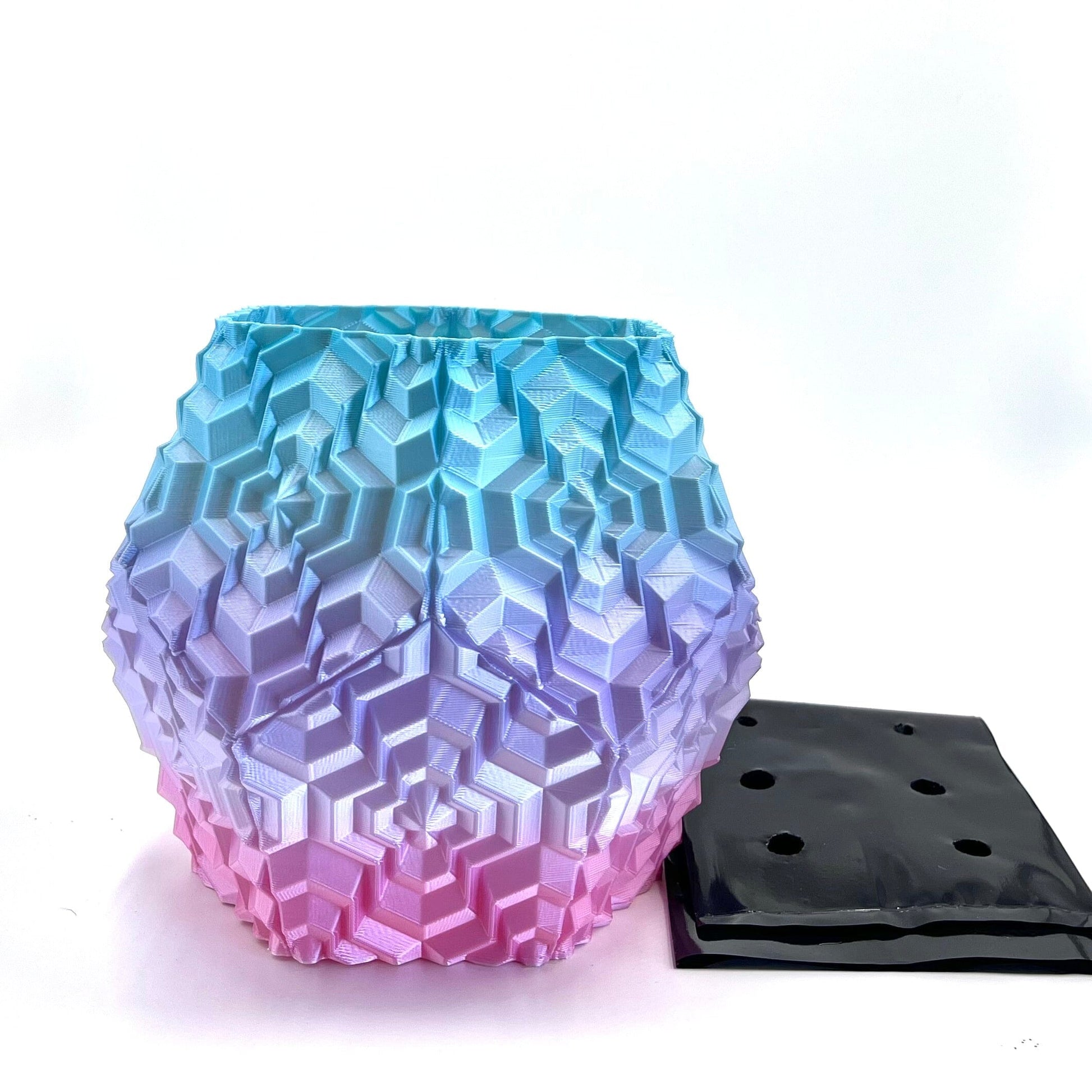 Noa Vase Rainbow (Blue, Purple & Pink) simple My Store 