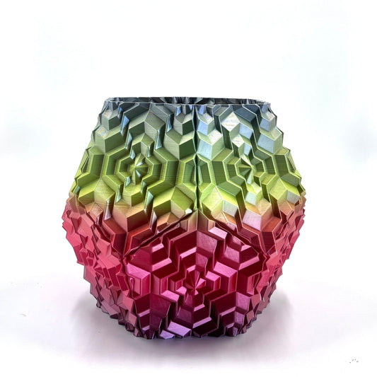Noa Vase Rainbow (Red, Green & Blue) simple My Store 