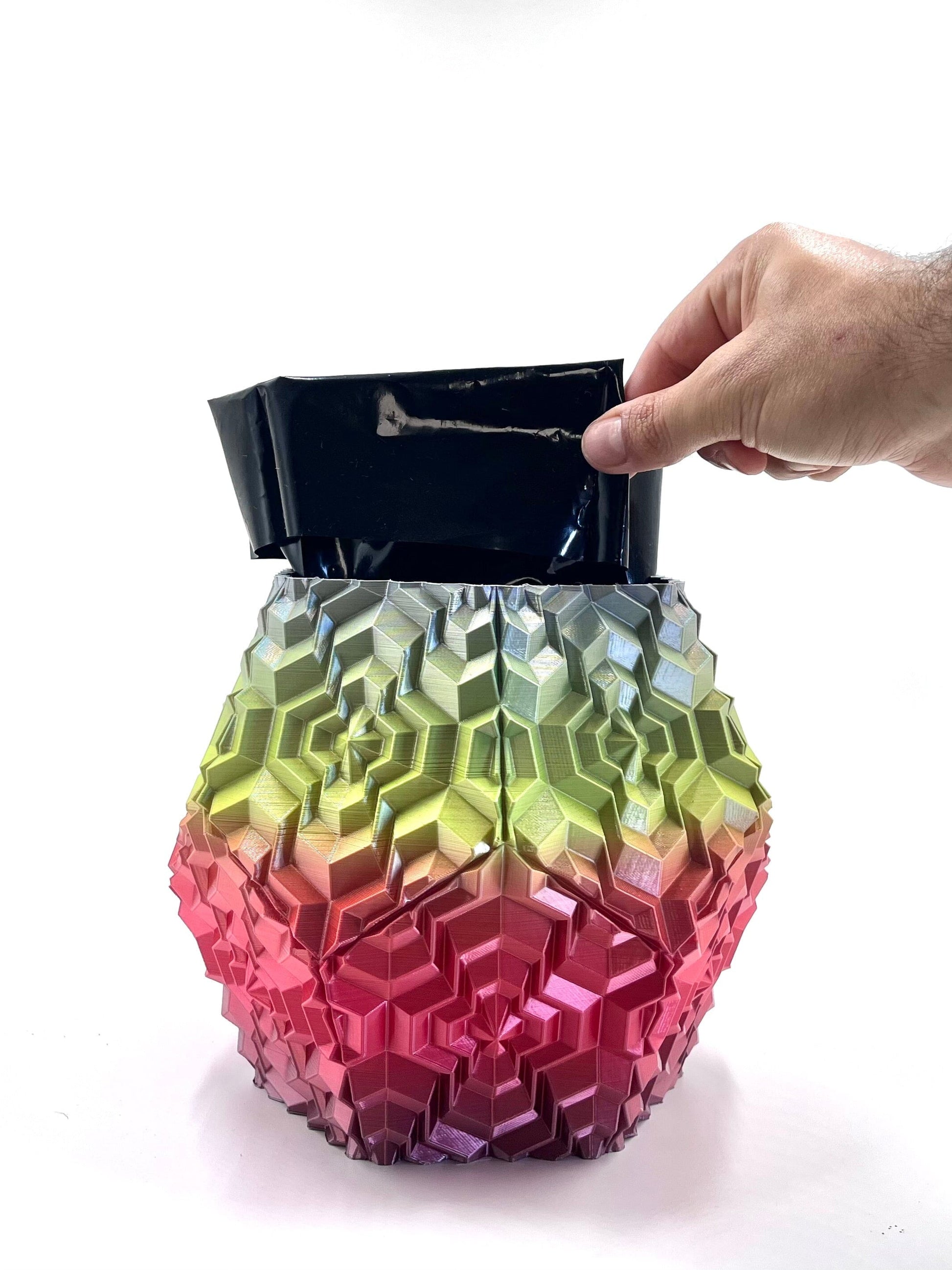 Noa Vase Rainbow (Red, Green & Blue) simple My Store 