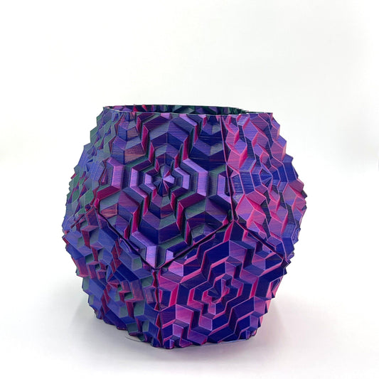 Noa Vase Tricolor - Blue, Green & Pink simple My Store 