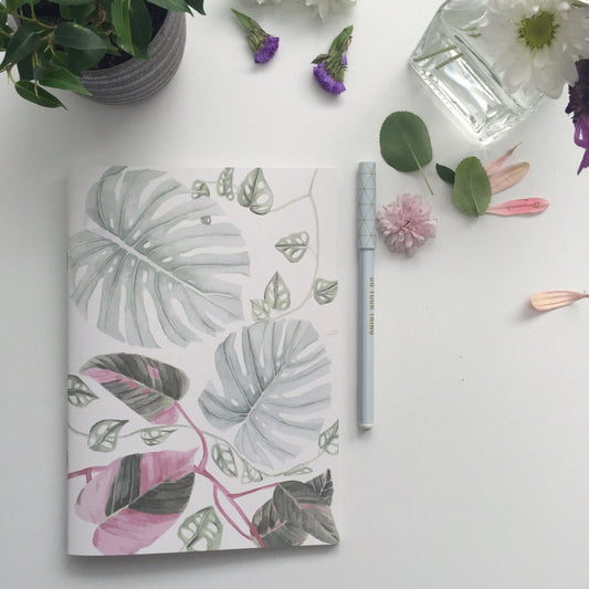 Pink Princess Notebook Notebook Hayley Morgan - Art Botanic 