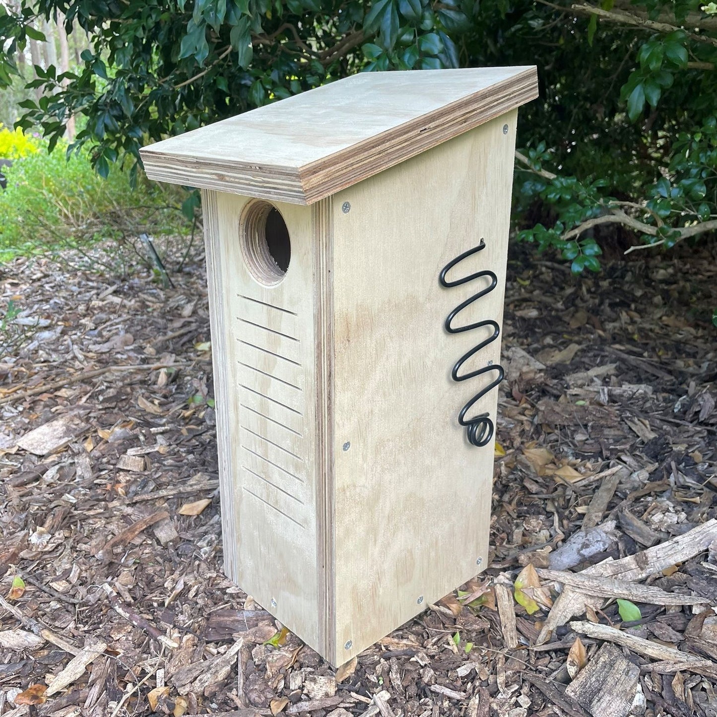 Small Parrot Nest Box – Rainbow Lorikeet, Red-Rumped Parrot & Treecreeper Bird Nesting Box ABeeC Hives 