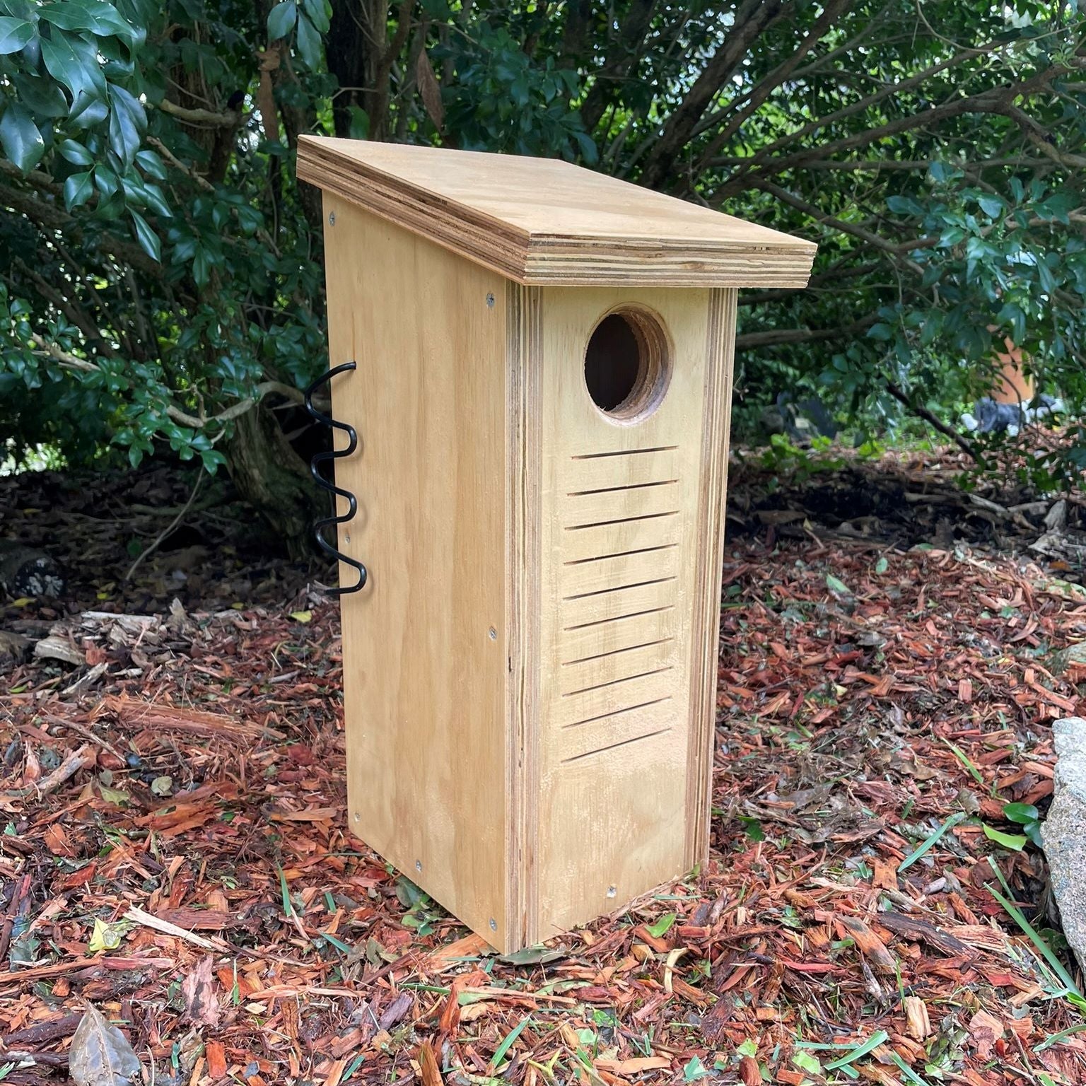Small Parrot Nest Box – Rainbow Lorikeet, Red-Rumped Parrot & Treecreeper Bird Nesting Box ABeeC Hives 
