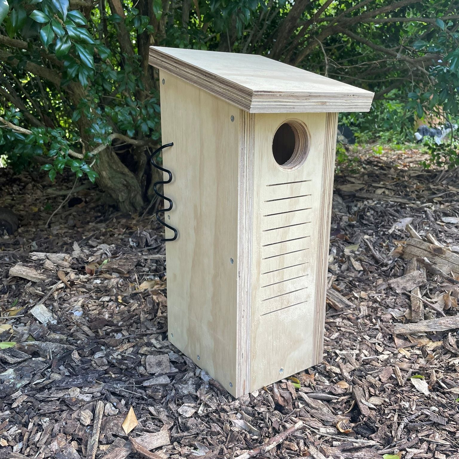 Small Parrot Nest Box – Rainbow Lorikeet, Red-Rumped Parrot & Treecreeper Bird Nesting Box ABeeC Hives 