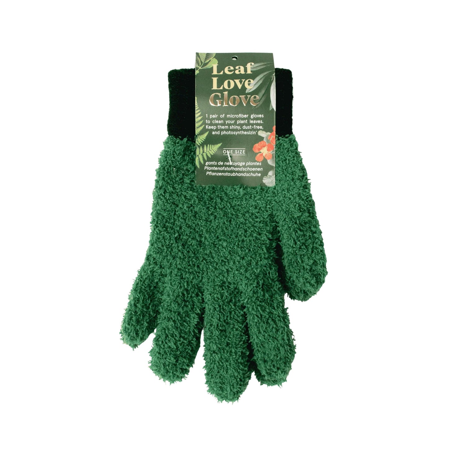 The Plant Runner Leaf Love Gloves Leaf Cleaning Gloves The Plant Runner 