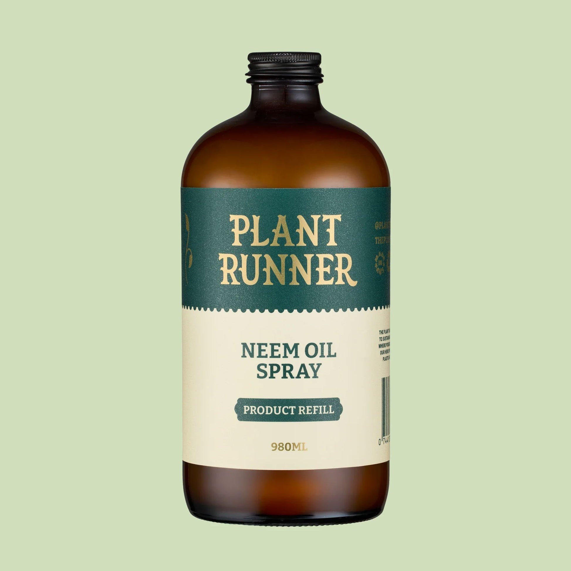 The Plant Runner Neem Oil - 1L Refill Bottle The Plant Runner 