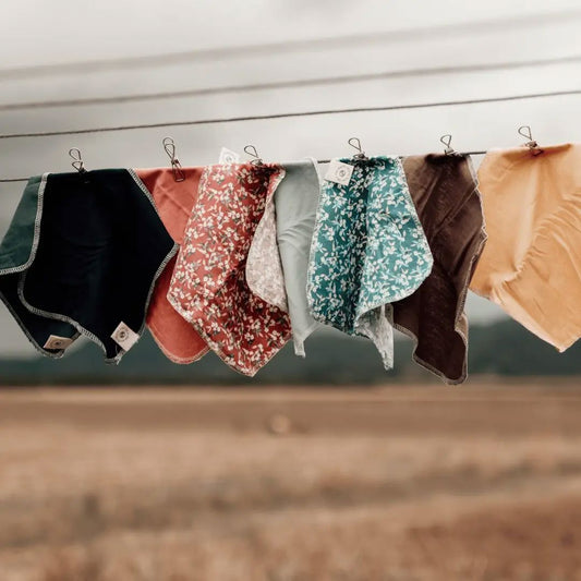 Unpaper Towels - Re-useable Cotton Towels - Roll of 8 Re-useable Towels Us & The Earth 