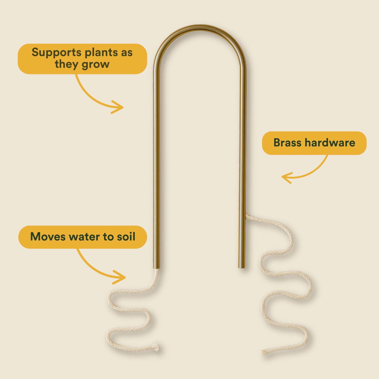 We The Wild Self-Watering Plant Climber Plant Climber We The Wild 