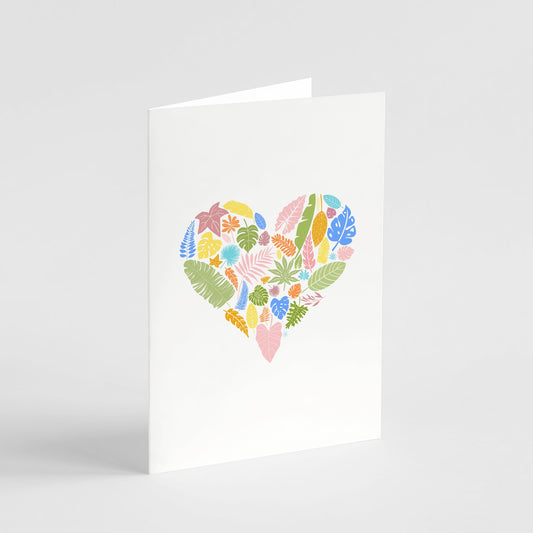 Love Heart Plant Card Greeting Card Popsy Press 