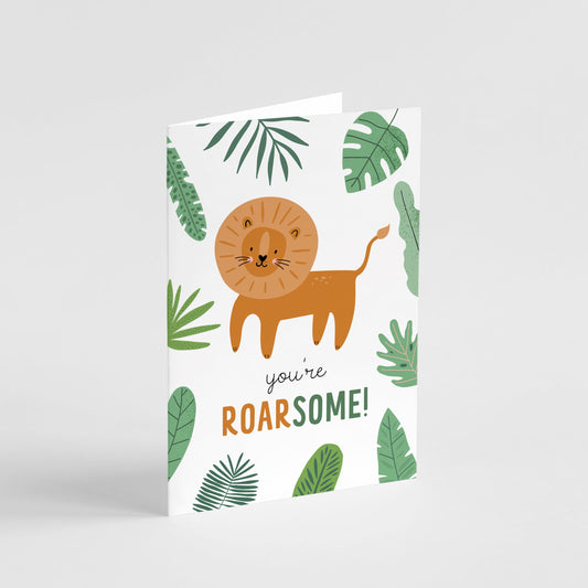 You're ROARsome Card Greeting Card Popsy Press 